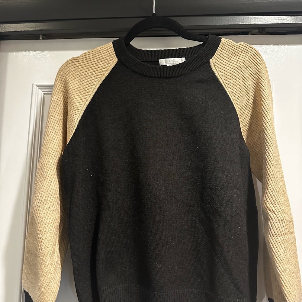 Color block sweater